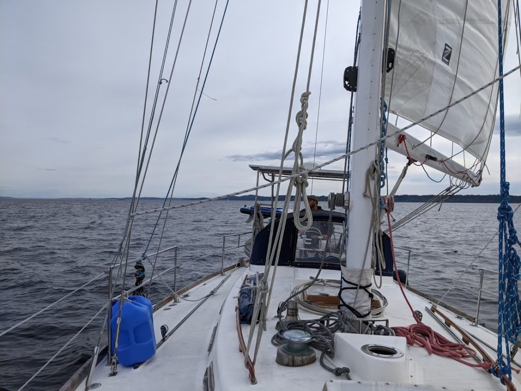 Mosaic Voyage - sailing our Fuji 40 sailboat to Edmonds WA