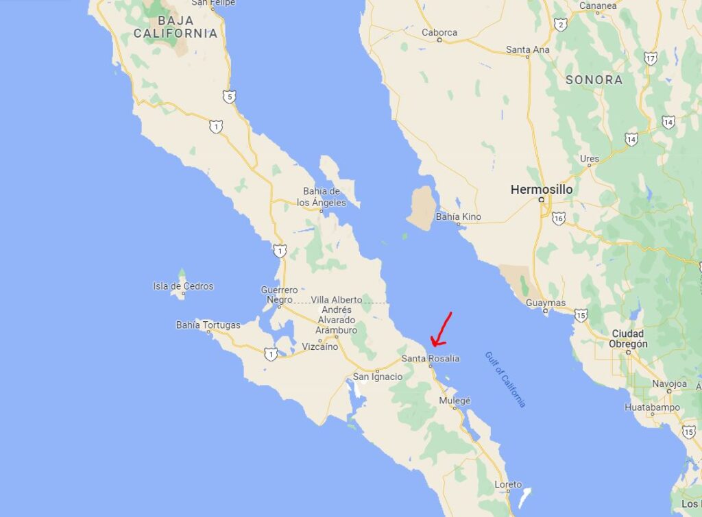 Santa Rosalia June 2022 Mosaic Voyage Sea of Cortez Cruising Summer 2022