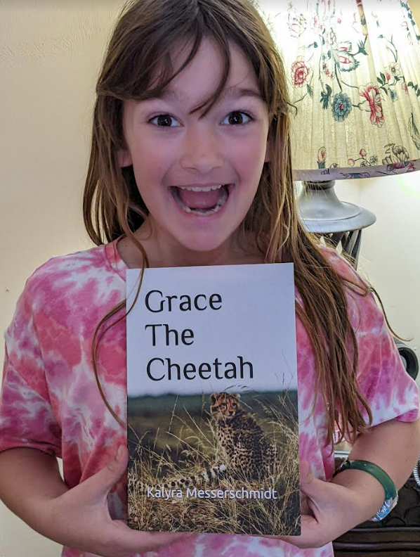 Grace the Cheetah - book published by Kali Messerschmidt