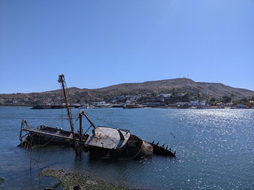SAnta Rosalia Harbor - ship wreck