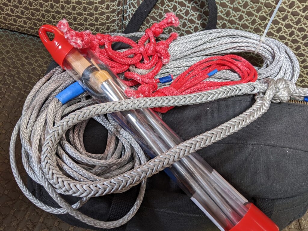 Dyneema resources - uses for dyneema on a cruising sailboat
